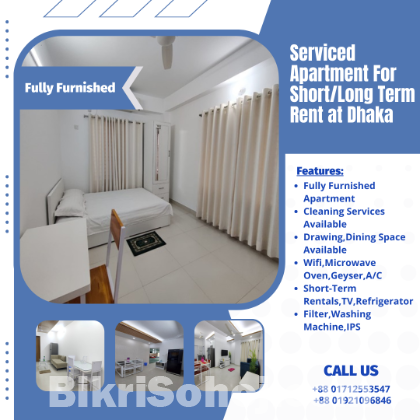 1bhk Apartment for a Premium Experience in Bashundhara R/A